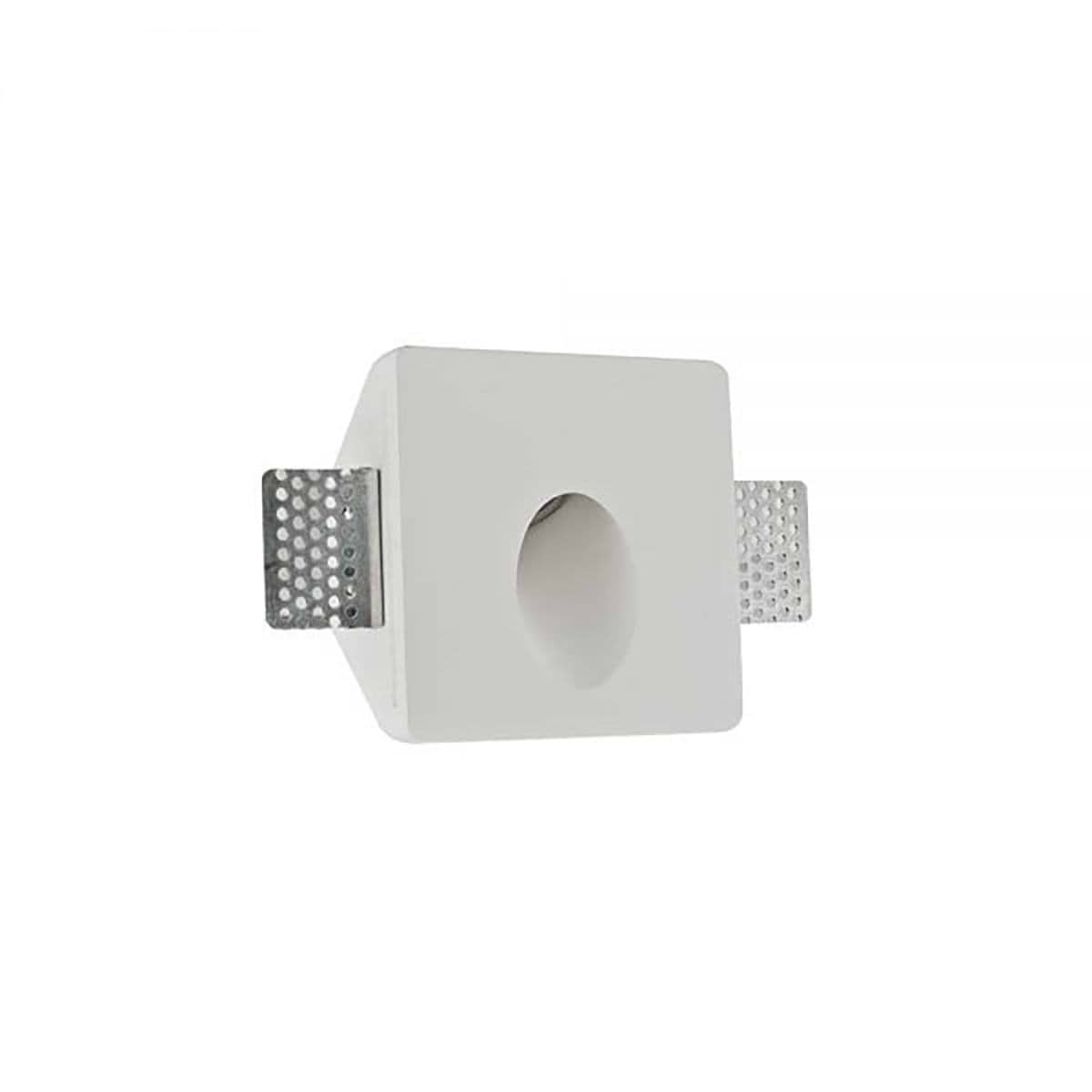 Wandlamp gips "Vivas" 100x100x49mm LED 2W 2700K - ART DELIGHT