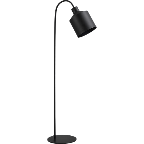 Industriële vloerlamp Boris XXL hoogte 186cm zwart