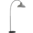 Industriële vloerlamp di Panna arch zwart hoogte 186cm