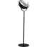 Industriële vloerlamp Larino Bow hoogte 175cm Ø40cm gunmetal