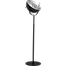 Industriële vloerlamp Larino Bow hoogte 175cm Ø40cm gunmetal
