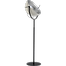 Industriële vloerlamp Larino Bow hoogte 180cm Ø50cm wit