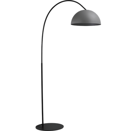 Industriële vloerlamp Larino arch hoogte 186cm Ø40cm