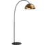 Industriële vloerlamp Larino arch hoogte 186cm Ø40cm antiek br