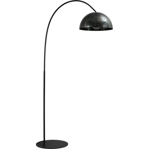 Industriële vloerlamp Larino arch hoogte 186cm Ø40cm dappled oil buitenkant en binnenkant  - MASTERLIGHT - INDUSTRIA