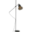 Vloerlamp Opaco 1-lichts hoogte 161cm mat zwart + glas smoke 62270-05-6 - MASTERLIGHT