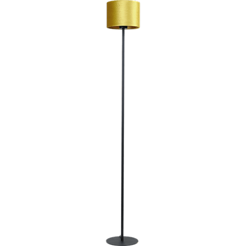 Vloerlamp Venus 1-lichts zwart hoogte 150cm