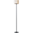 Vloerlamp Venus 1-lichts zwart hoogte 150cm