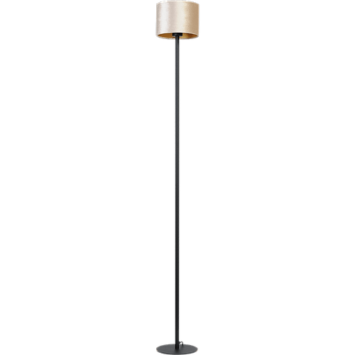 Vloerlamp Venus 1-lichts zwart hoogte  175cm