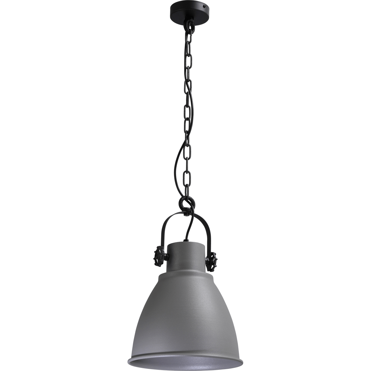 Industriële hanglamp Model 07  betonlook Ø27