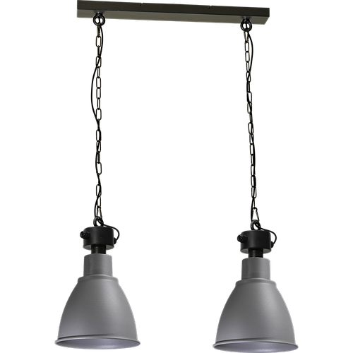 Industriële hanglamp Model 07  beton look 2-lichts
