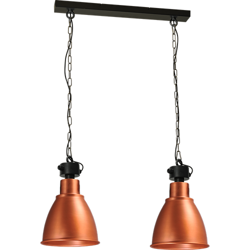 Industriële hanglamp Model 07 copper 2-lichts Ø27