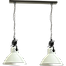 Industriële hanglamp Model 11 wit 2-lichts