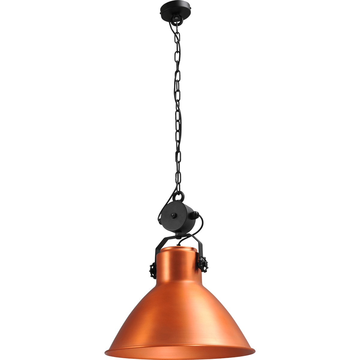 Industriële hanglamp Model 11 copper Ø44