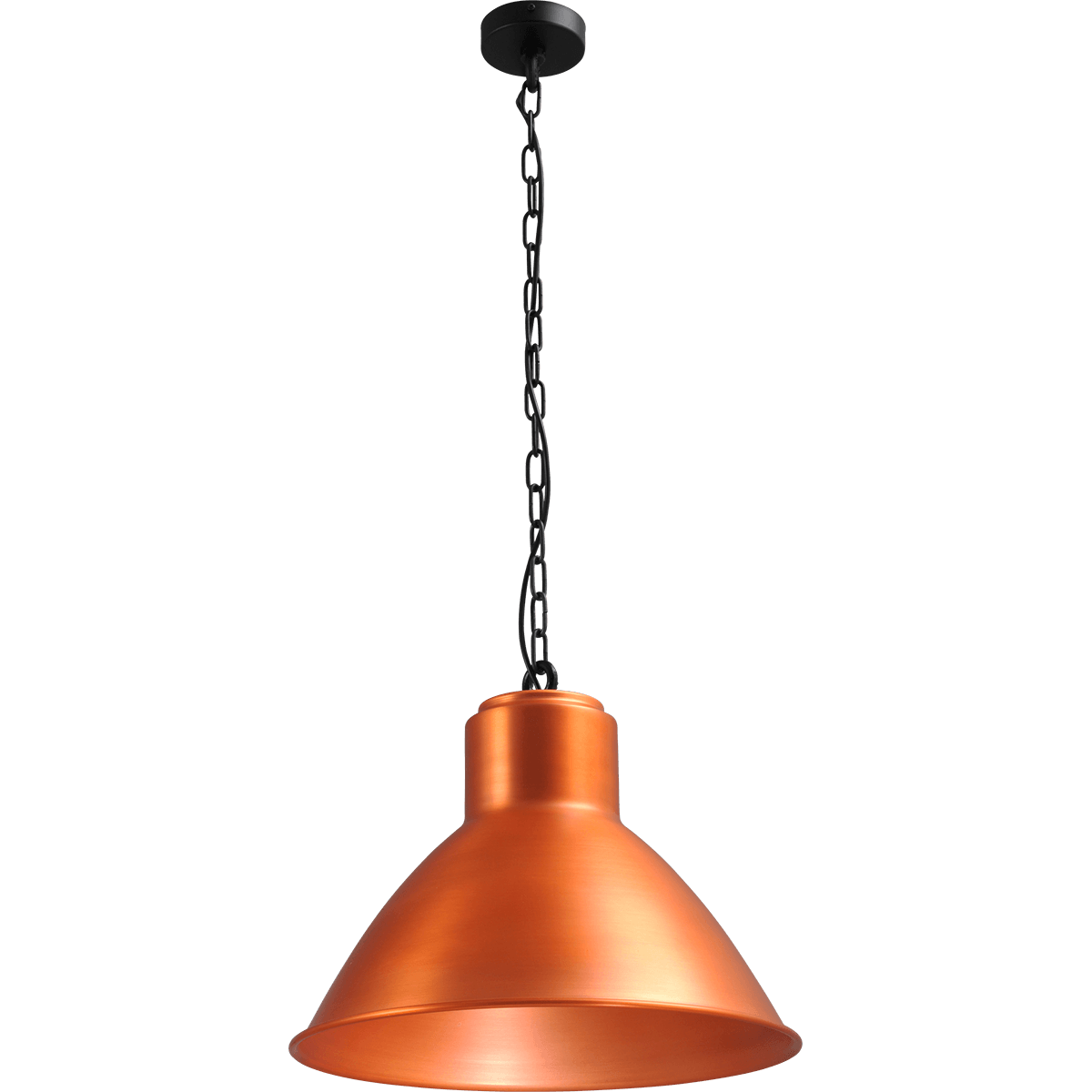 Industriële hanglamp Model 11 copper Ø44