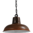 Industriële hanglamp di Panna roest Ø36cm 1x E27