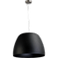 Industriële hanglamp Ogiva zwart Ø54cm