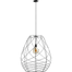 Hanglamp Cesto Ø62x72cm zwart structuur