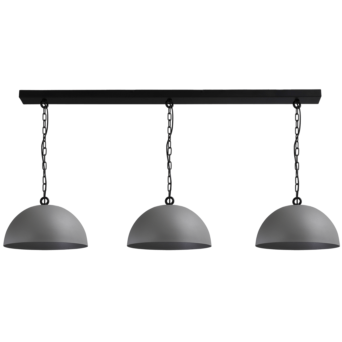 Industriële hanglamp Larino Ø40cm beton look