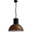 Industriële hanglamp Larino Ø40cm roest buitenkant E27