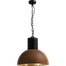 Industriële hanglamp Larino Ø40cm roest buitenkant