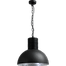 Industriële hanglamp Larino Ø40cm gunmetal buitenkant