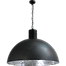 Industriële hanglamp Larino Ø80cm gunmetal buitenkant