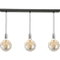 Hanglamp Tessi 3-lichts chrome 100x8cm