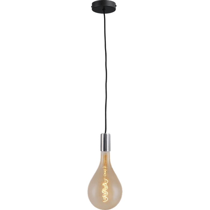 Hanglamp Tessi 1-lichts chrome E27