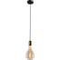Hanglamp Tessi 1-lichts pendant antiek messing E27