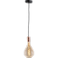 Hanglamp Tessi 1-lichts pendant glimmend koper E27