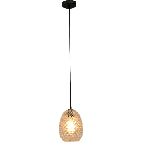 Hanglamp Pineapple zwart 1-light