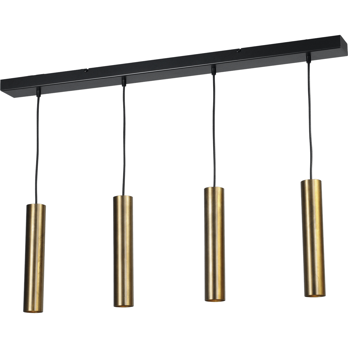 beam zwart 100x8cm