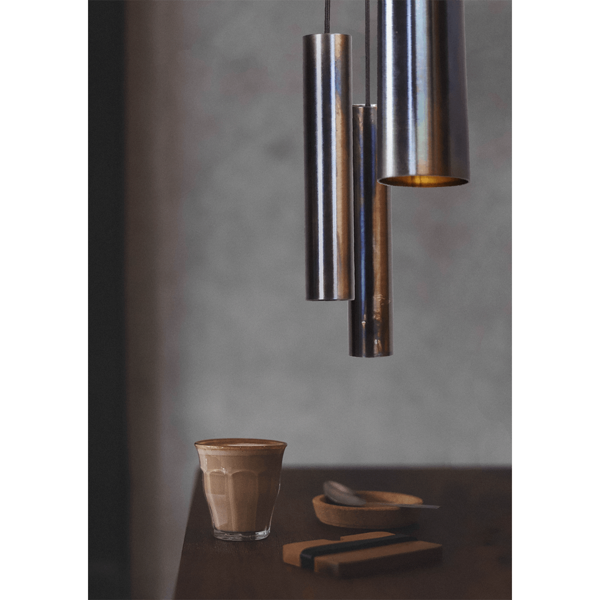 beam zwart 130x25cm