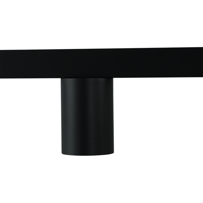Hanglamp Bounce zwart/zwart 6-lichts - breedte 160cm - exclusief 6x GU10 - MASTERLIGHT