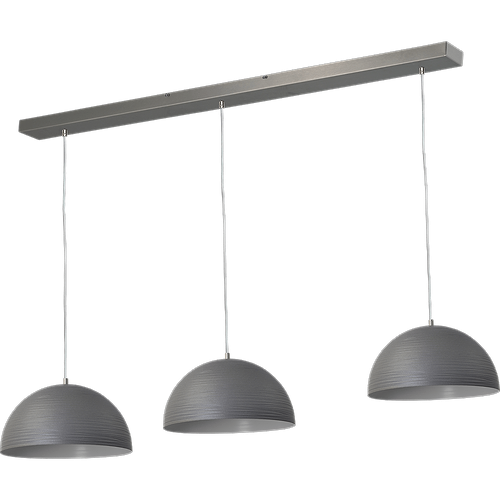 Industriële hanglamp Casco Ø300mm 3-lichts 00-beton look