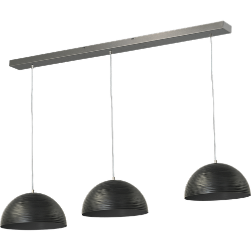 Industriële hanglamp Casco Ø300mm 3-lichts 05-zwart