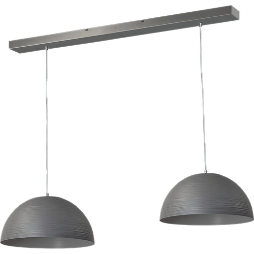 Industriële hanglamp Casco Ø350mm 2-lichts 00-beton look