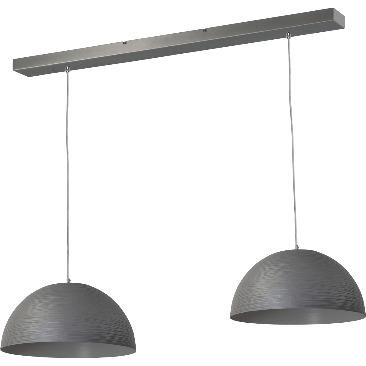 Industriële hanglamp Casco Ø350mm 2-lichts 00-beton look