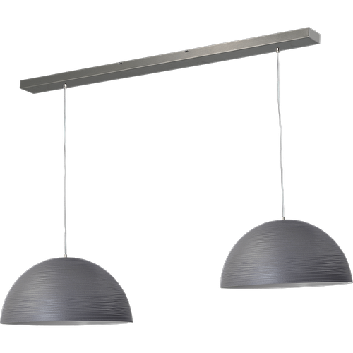 Industriële hanglamp Casco Ø450mm 2-lichts 00-beton look