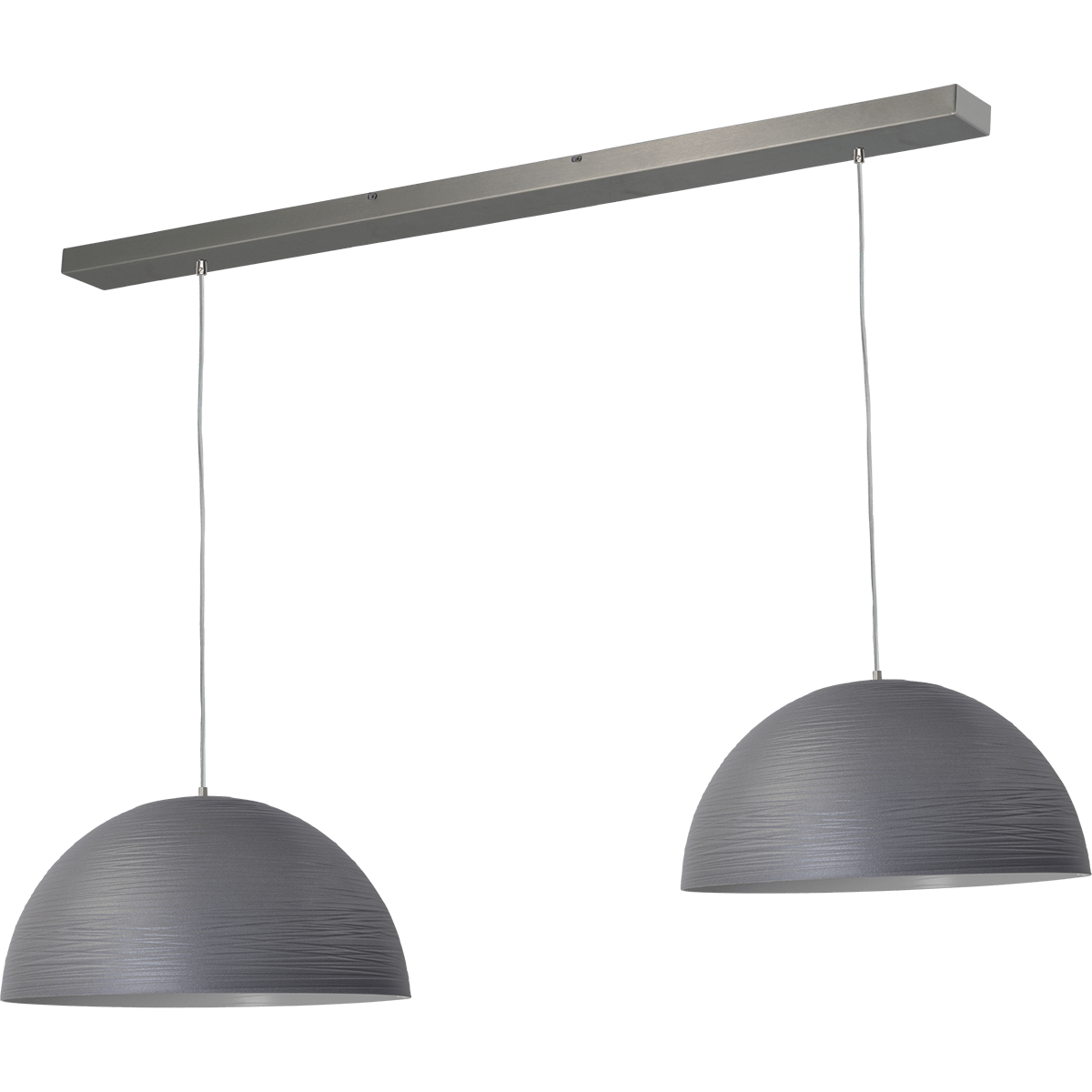 Industriële hanglamp Casco Ø450mm 2-lichts 00-beton look
