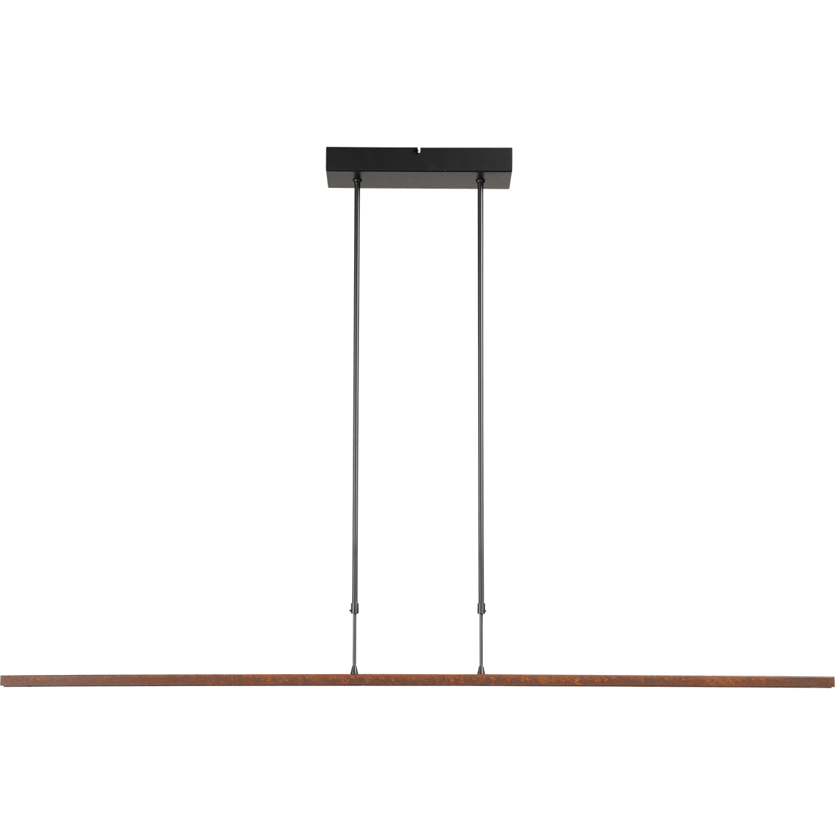 Hanglamp Iota zwart nikkel/rust 130cm DTW