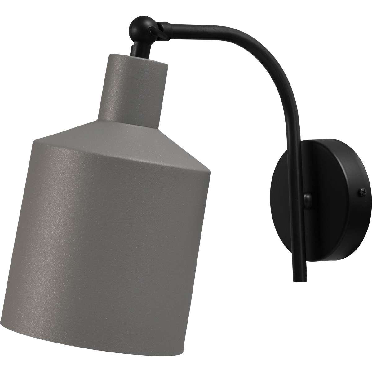 Wandlamp Boris mat zwart lengte 22cm