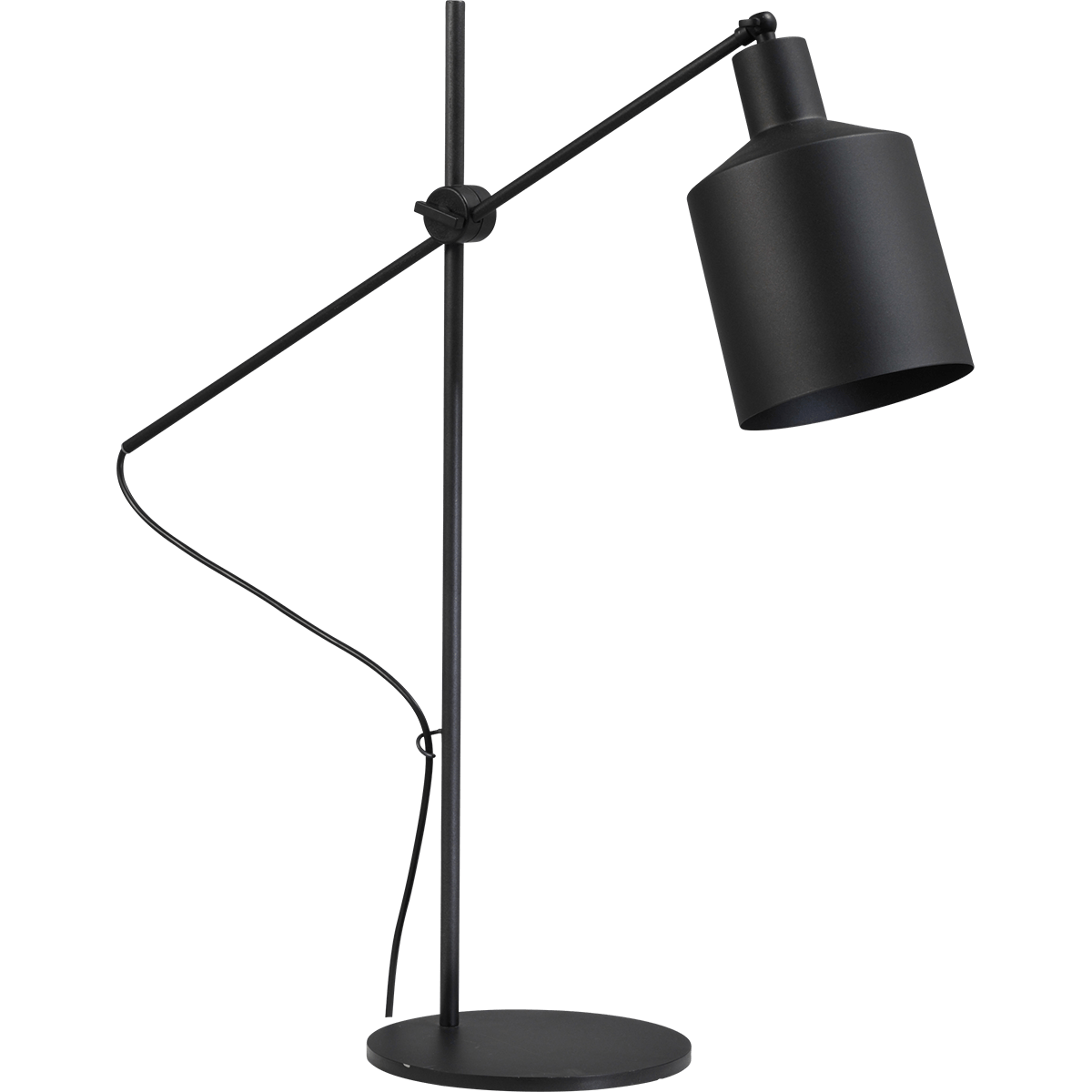 Tafellamp Boris hoogte 71cm zwart