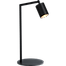 Tafellamp Bounce 1-lichts - mat zwart/mat zwart - hoogte 50cm - 1xGU10 - MASTERLIGHT - exclusief lichtbron - MASTERLIGHT