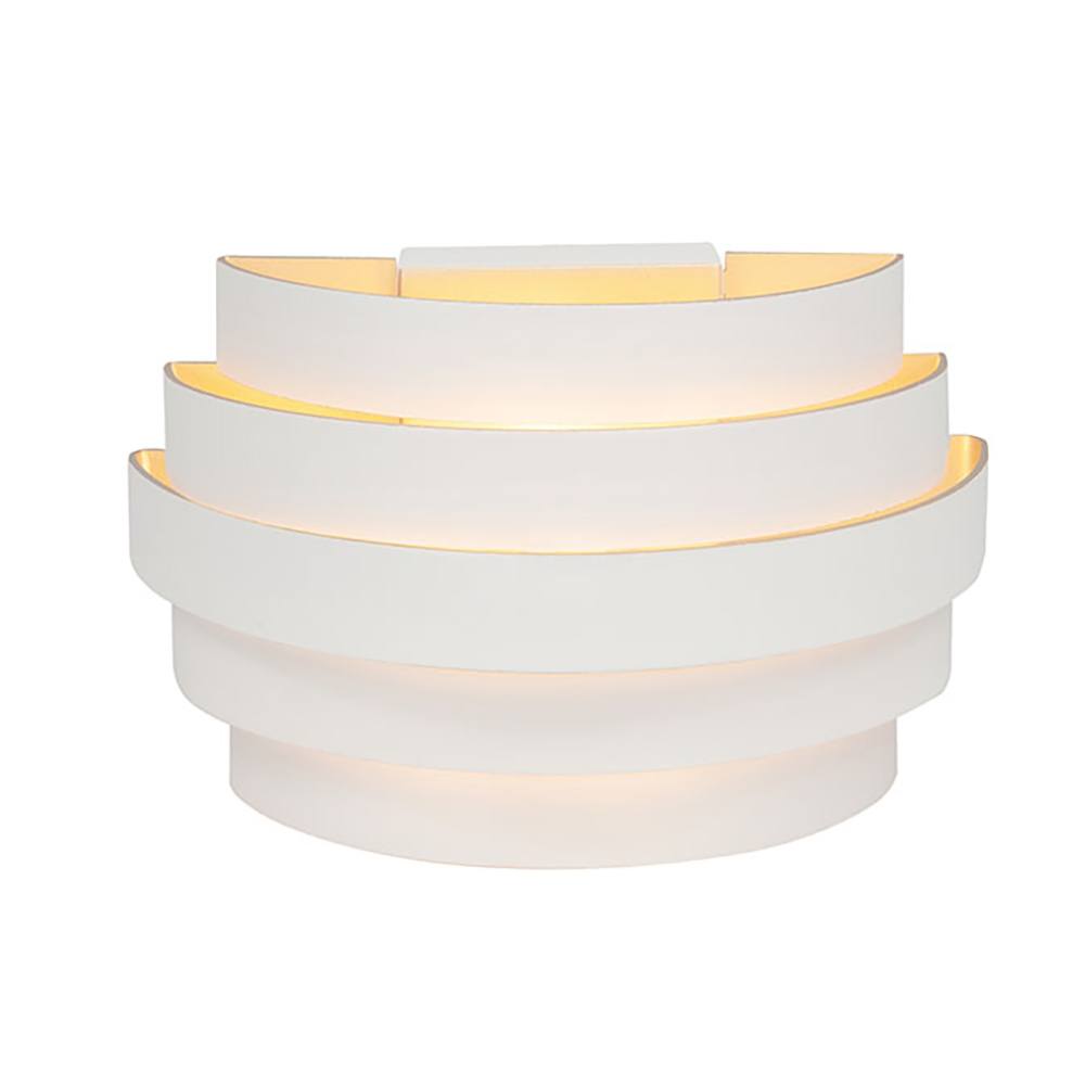 Wandlamp Scudo 200 G9 Wit/Goud