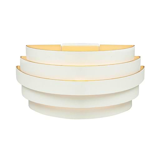 Wandlamp Scudo 250 G9 Wit/Goud