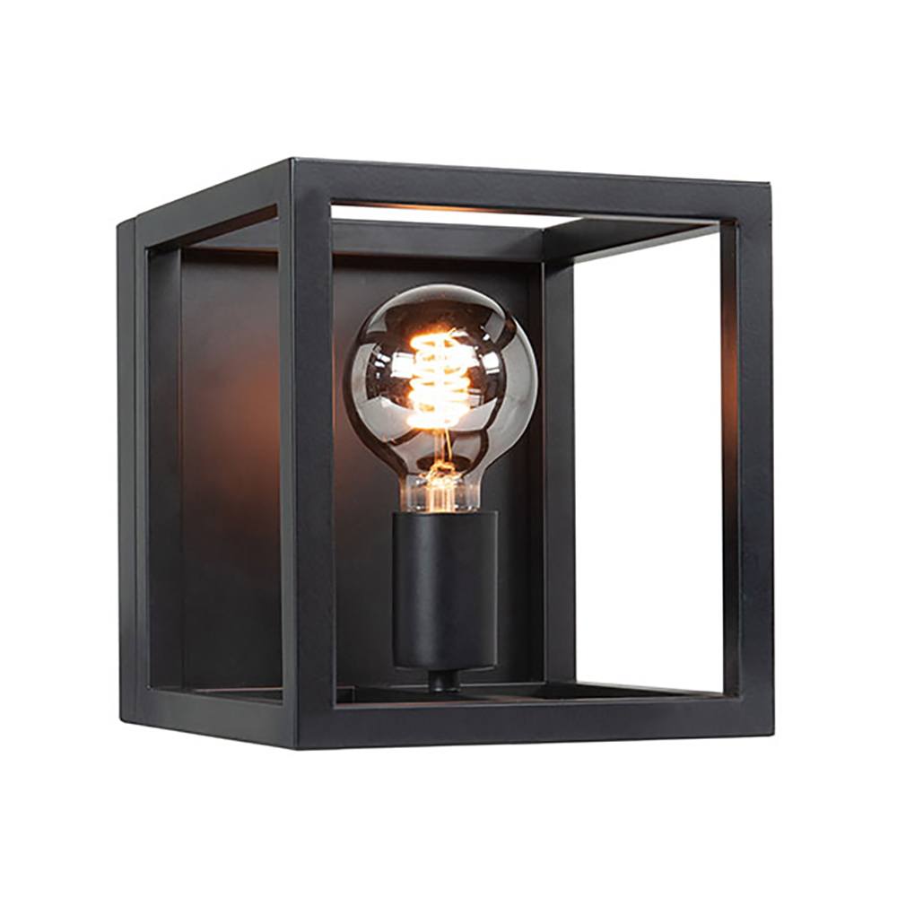 Wandlamp Fragola E27 Zwart
