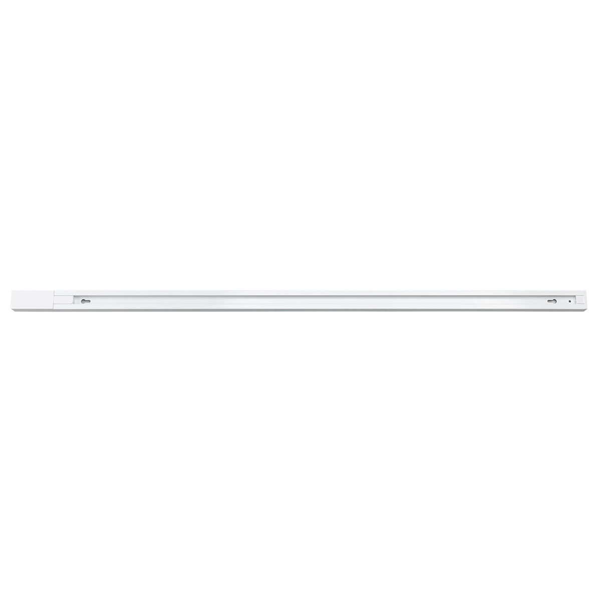 05-R8520-31. 1 Meter rail wit tbv railverlichting. Onderdeel van enkelfasig Railsysteem - ETH. Het merk ETH heeft een prachtig betaalbaar enkelfasig railsysteem met alle benodigde onderdelen om uw eigen railsysteem samen te stellen. U kunt uw railsysteem eindeloos uitbreiden
