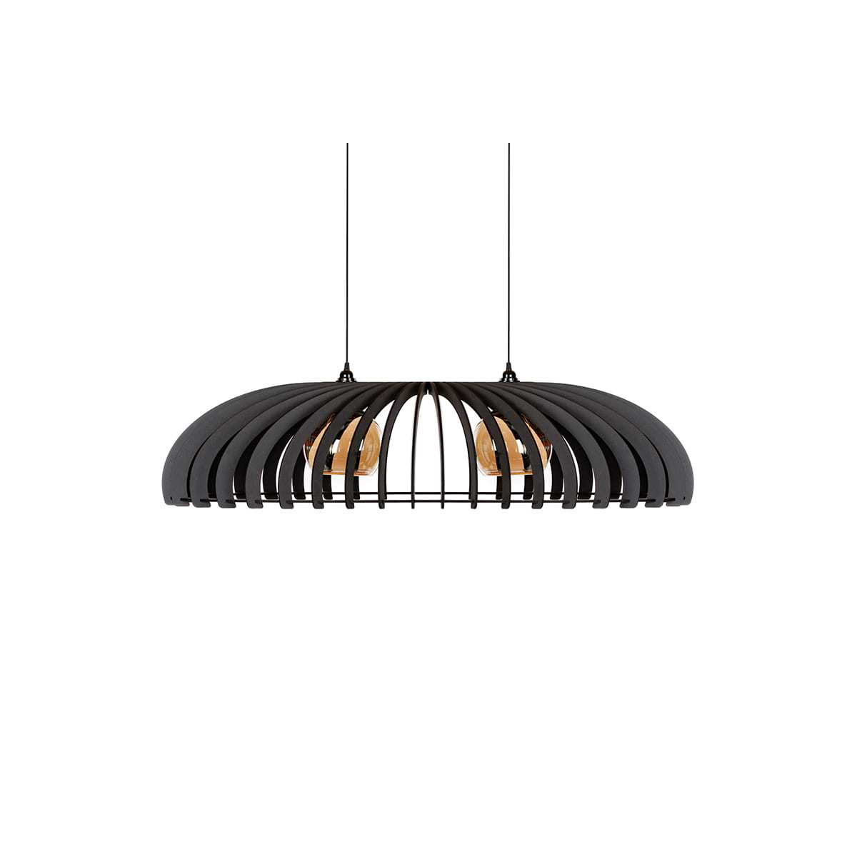 Houten hanglamp